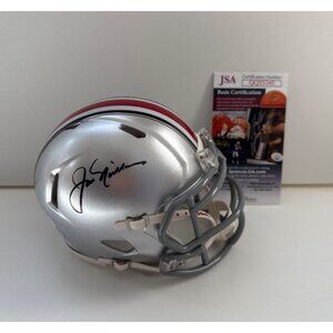 Jack Nicklaus Autographed Mini Helmet Ohio State Buckeyes JSA COA